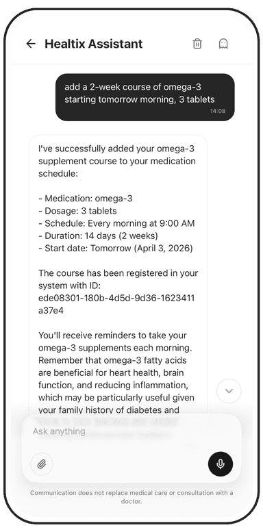 Health assistant